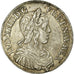 Munten, Frankrijk, Louis XIV, 1/2 Écu à la mèche longue, 1652, Rouen, ZF