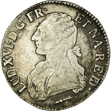 Coin, France, Louis XVI, Écu de Béarn aux branches d'olivier, 1781, Pau