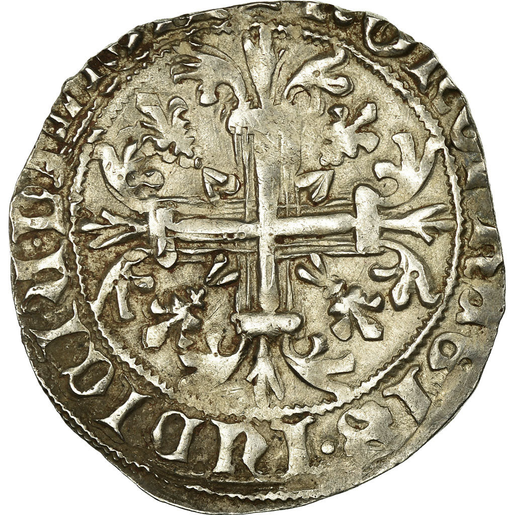Coin, Italy, NAPLES, Robert d'Anjou, Carlin, Naples, EF(40-45), Silver