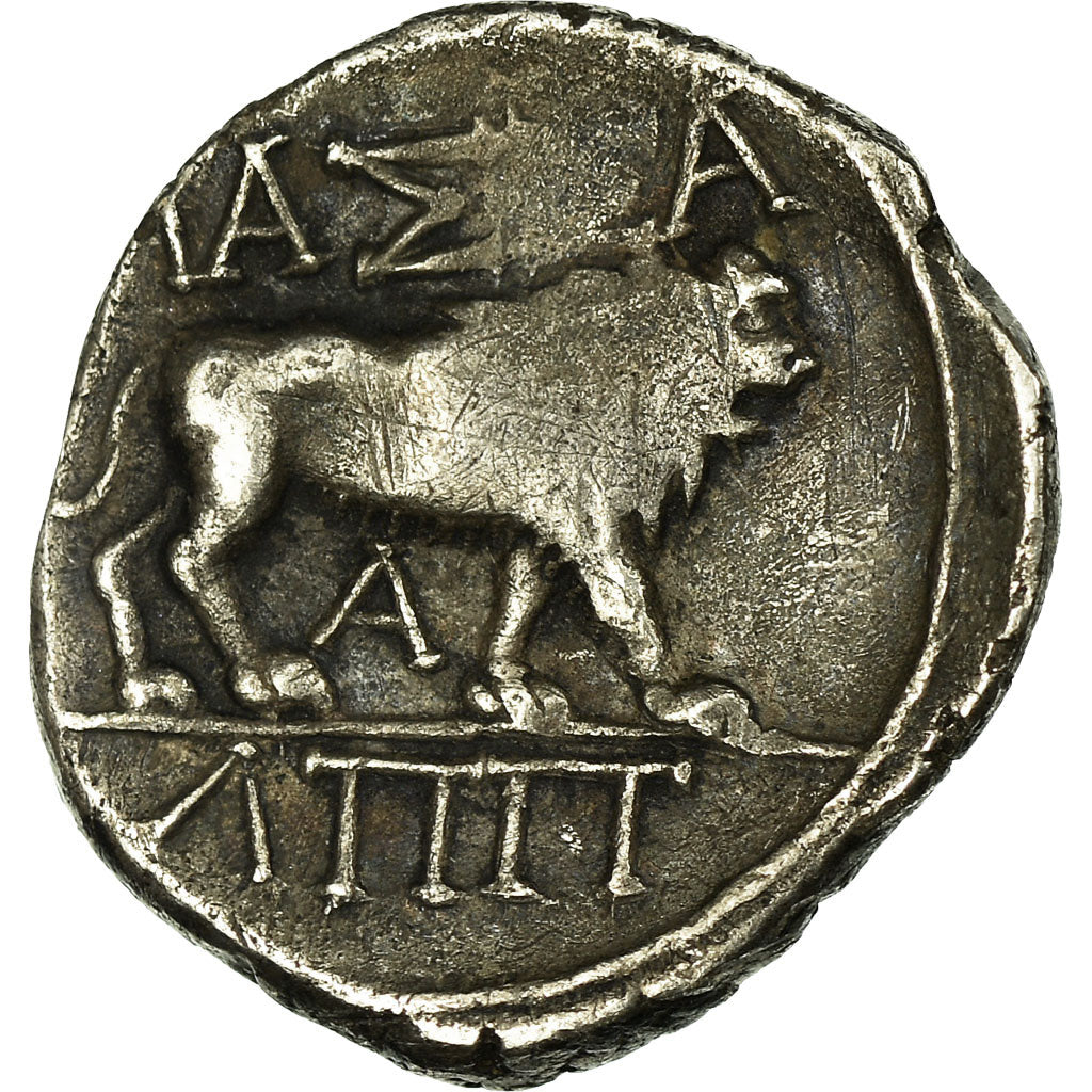 Coin, Massalia, Drachm, 121-49 BC, Marseille, EF(40-45), Silver