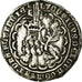 Coin, France, Flanders, Louis de Male, Double Gros, Gand, AU(50-53), Silver