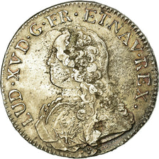 Munten, Frankrijk, Louis XV, Ecu aux branches d'olivier, 1726, Bordeaux, ZF
