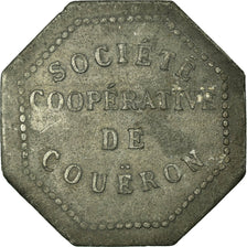 Coin, France, Société Coopérative, Couëron, 5 Francs, EF(40-45), Zinc