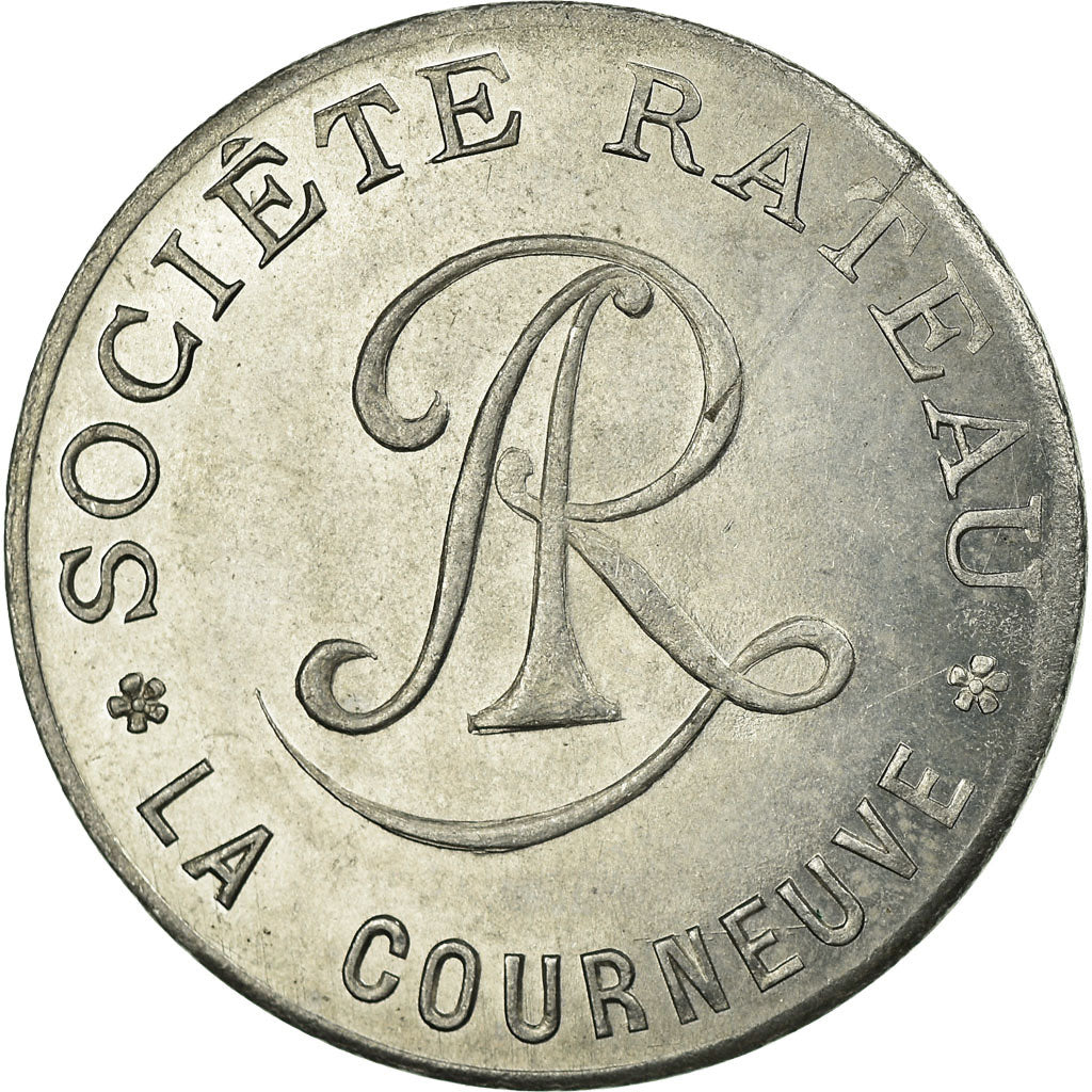 Moneta, Francja, Société RATEAU, La Courneuve, 10 Centimes, Undated