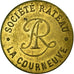 Moneta, Francja, Société RATEAU, La Courneuve, 25 Centimes, Undated