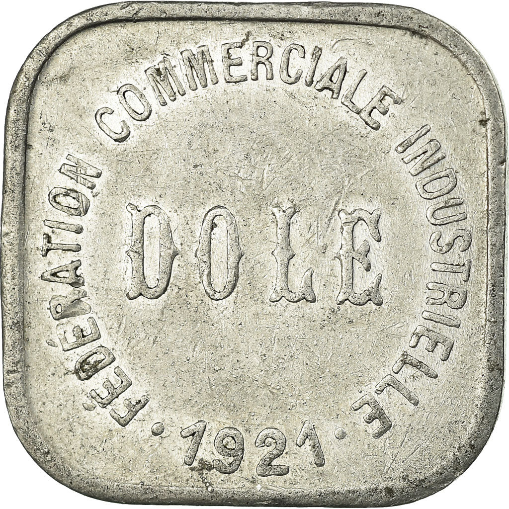 Coin, France, Fédération Commerciale et Industrielle, Dole, 5 Centimes, 1921