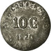 Coin, France, Société des Commerçants, Dunkerque, 10 Centimes, 1920
