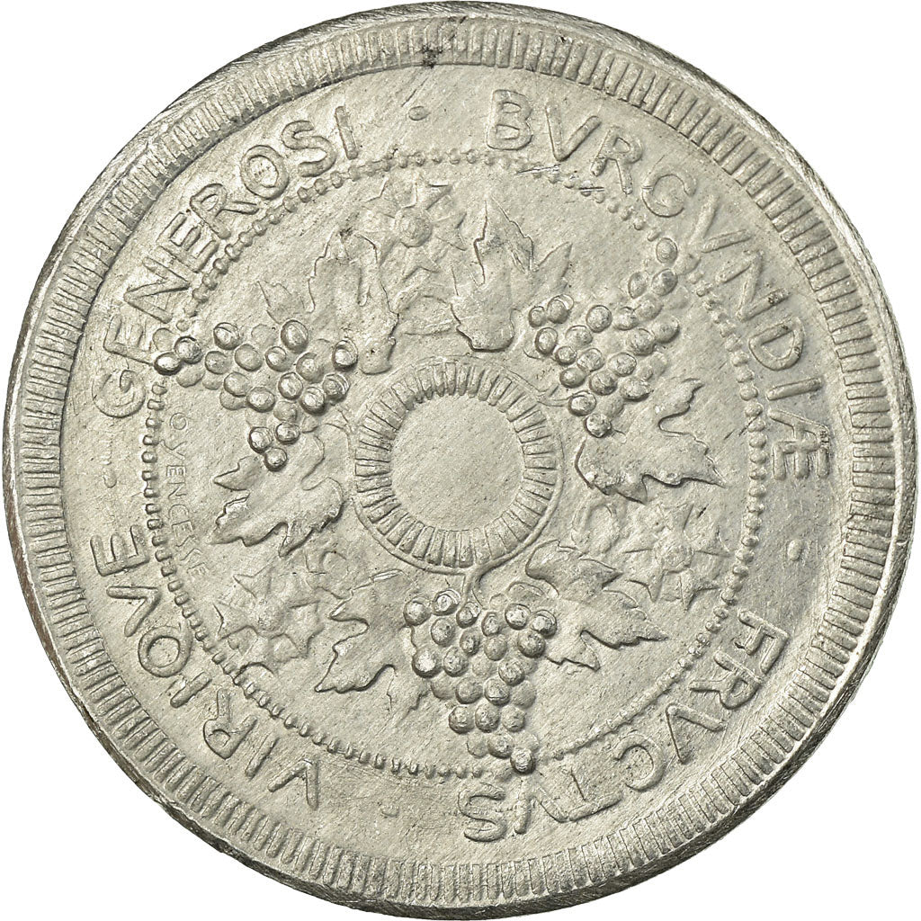 Coin, France, Chambre de Commerce, Dijon, 25 Centimes, 1918, AU(55-58)