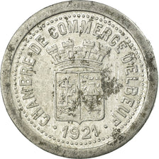 Coin, France, Chambre de Commerce, Elbeuf, 5 Centimes, 1921, EF(40-45)