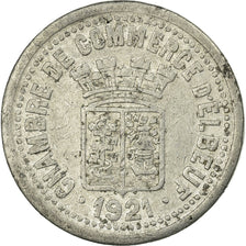 Coin, France, Chambre de Commerce, Elbeuf, 25 Centimes, 1921, VF(30-35)
