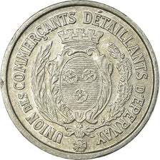 Münze, Frankreich, Union des Commerçants Détaillants, Epernay, 25 Centimes