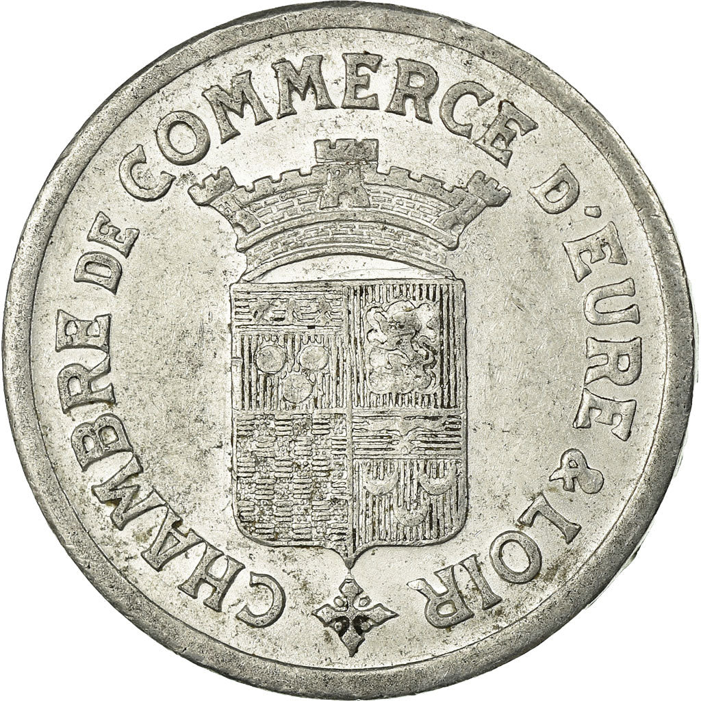 Münze, Frankreich, Chambre de Commerce d'Eure-et-Loire, 10 Centimes, 1922, SS+