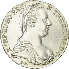 Coin, Austria, Joseph II, Thaler, 1780, Official restrike, MS(63), Silver, KM:T1