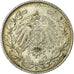 Coin, GERMANY - EMPIRE, 1/2 Mark, 1906, Karlsruhe, AU(50-53), Silver, KM:17