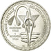 Coin, West African States, 5000 Francs, 1982, MS(60-62), Silver, KM:11