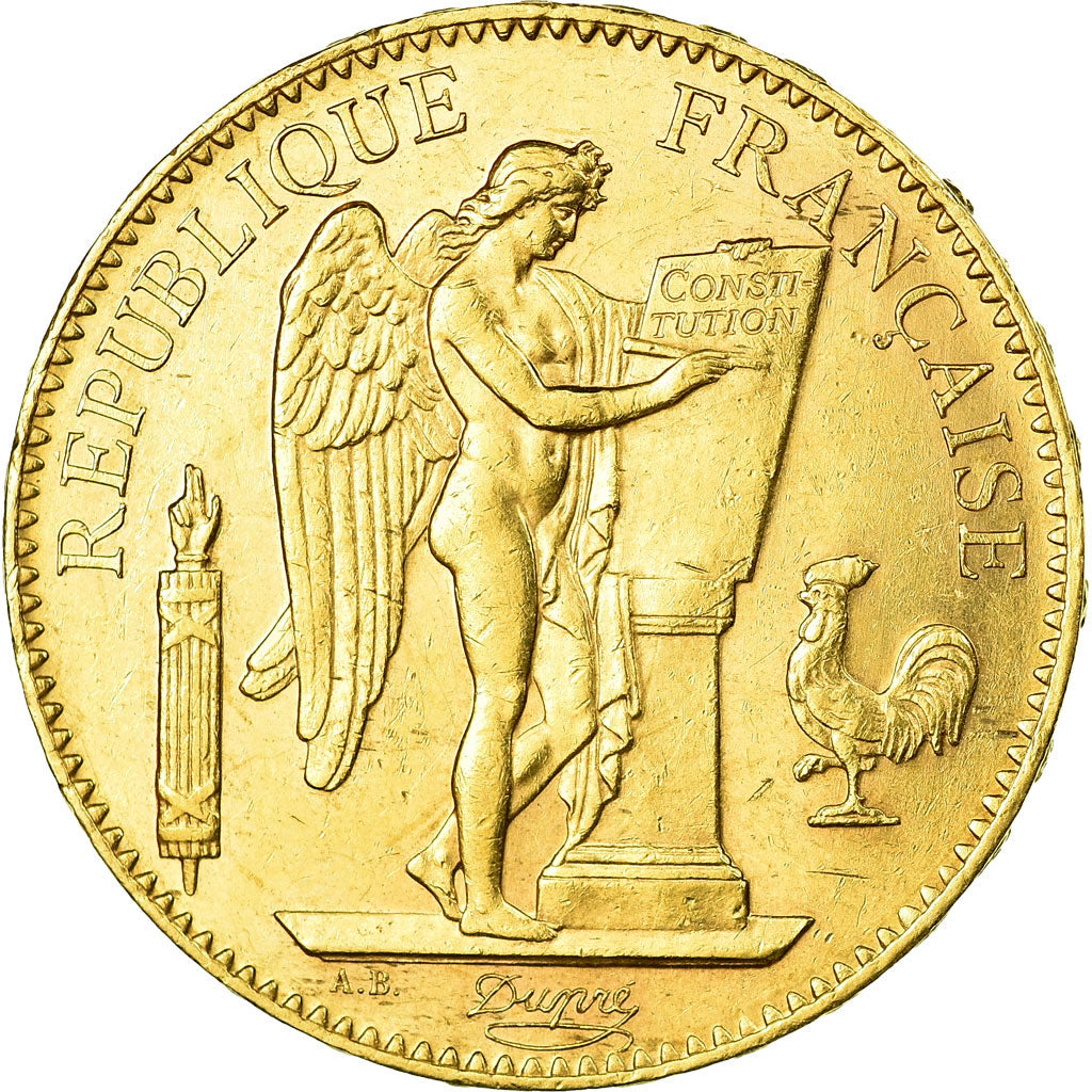 Monnaie, France, Génie, 100 Francs, 1900, Paris, TTB+, Or, Gadoury:1137, KM:832