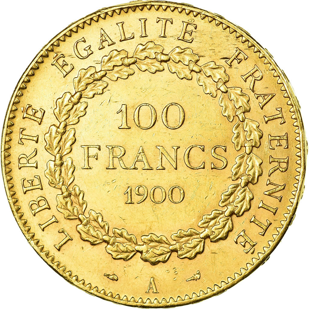 Monnaie, France, Génie, 100 Francs, 1900, Paris, TTB+, Or, Gadoury:1137, KM:832
