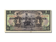Bolivia, 1 Boliviano, 1911, 1911-05-11, UNC(63), D4