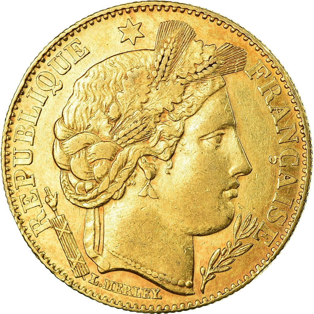 Münze, Frankreich, Cérès, 10 Francs, 1899, Paris, SS+, Gold, KM:830