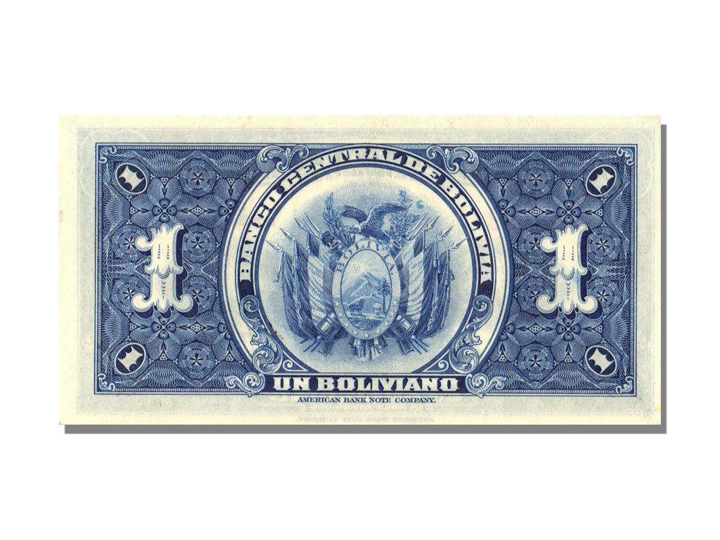 Bolivia, 1 Boliviano, 1928, 1928-07-20, UNC(65-70)