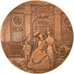 France, Medal, Banque, Société Générale, 1964, Revol, AU(55-58), Bronze