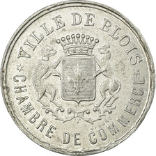 Coin, France, Chambre de Commerce, Blois, 5 Centimes, 1922, AU(50-53)