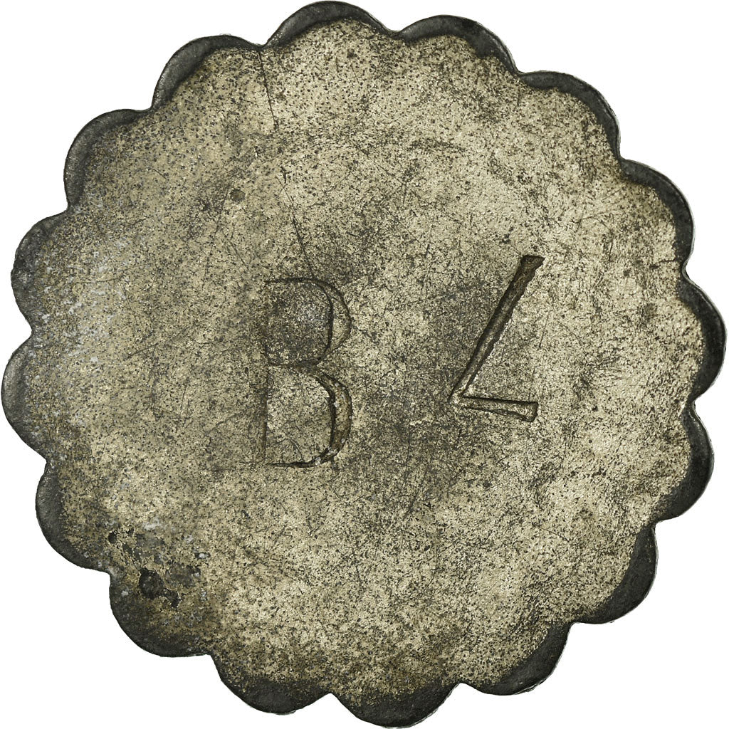 Coin, France, Boulangerie Coopérative, Blois, Quart pain, EF(40-45), Zinc