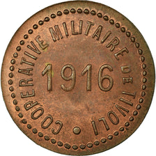 Coin, France, Coopérative Militaire de Tivoli, Bourges, 10 Centimes, 1916