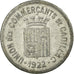 Moneda, Francia, Union des Commerçants, Cadillac, 10 Centimes, 1922, MBC+