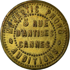 France, Jeton, Majestic Phono Auditions, Cannes, TTB+, Laiton