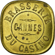 Monnaie, France, Brasserie du Casino, Cannes, 1 Franc, SPL, Laiton, Elie:15.5