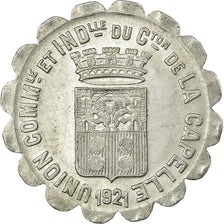 Moneta, Francia, Union Commerciale et Industrielle, La Capelle, 10 Centimes