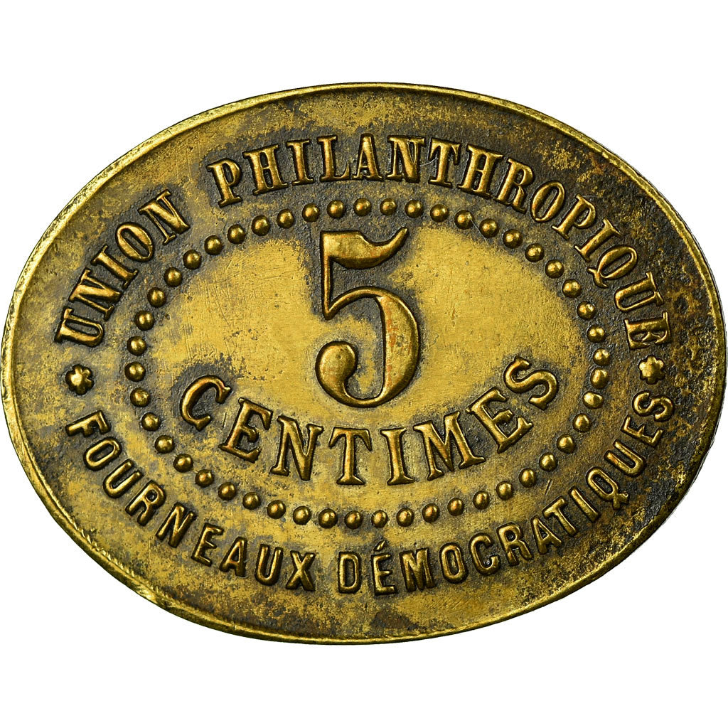 Münze, Frankreich, Union Philanthropique, Fourneaux Démocratiques