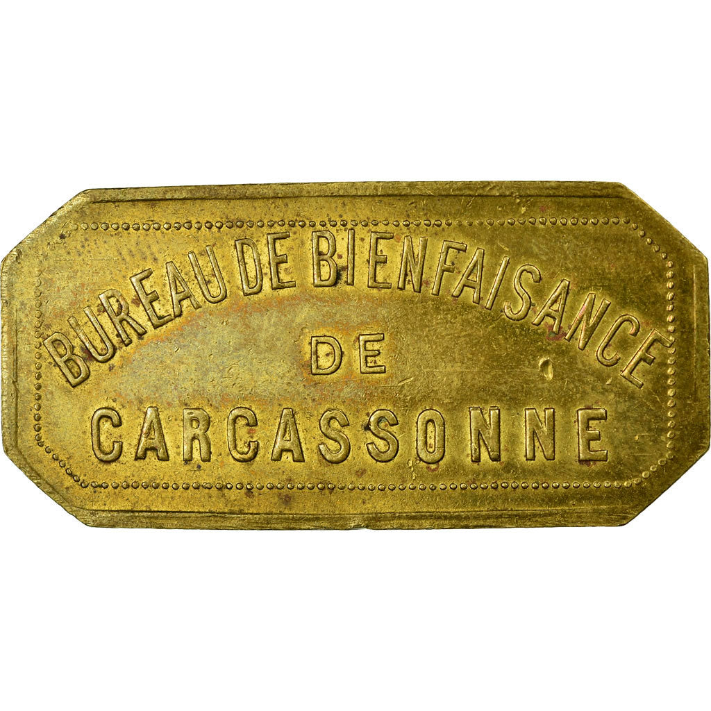 Coin, France, Bureau de Bienfaisance, Carcassonne, 2 Kilos de Pain, AU(55-58)