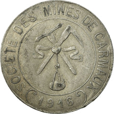 Monnaie, France, Société des Mines, Carmaux, 10 Centimes, 1916, TTB