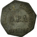 Coin, France, Restaurant Coopératif D.P.A, Castres, 25 Centimes, EF(40-45)