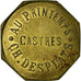 Coin, France, Au Printemps, Ch. DESPLATS, Castres, 25 Centimes, AU(55-58)