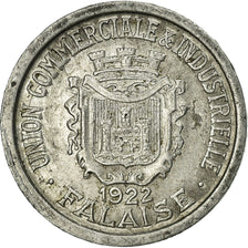 Moneta, Francia, Union Commerciale et Industrielle, Falaise, 5 Centimes, 1922