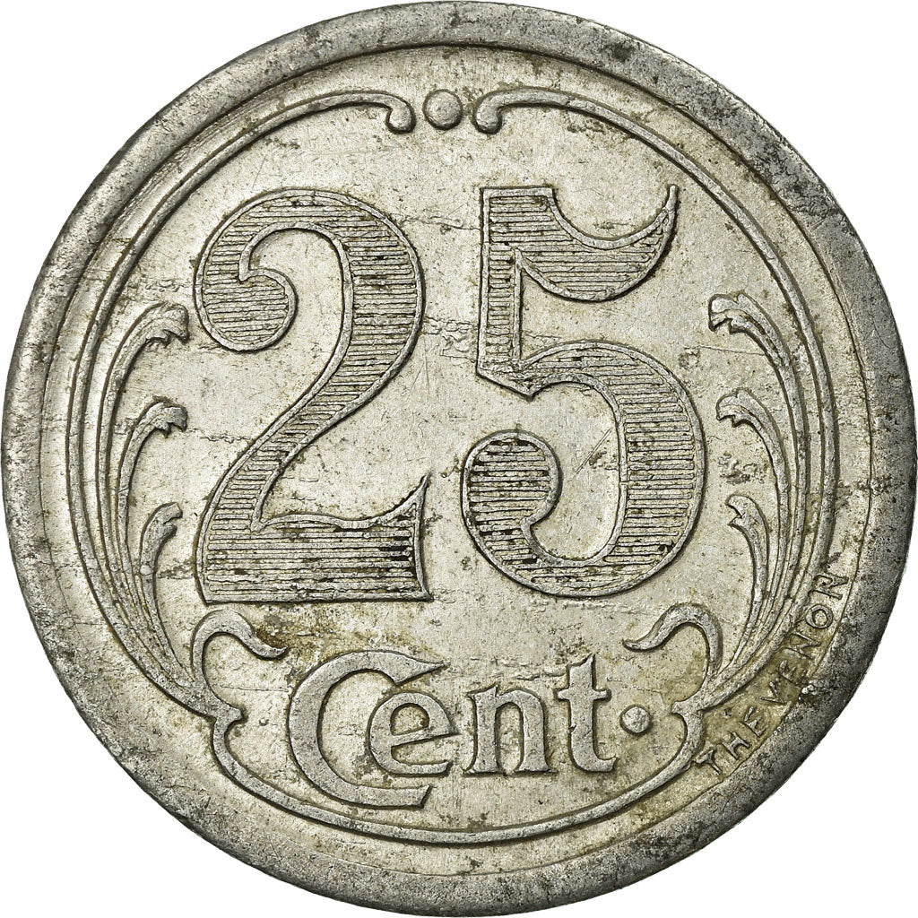 Coin, France, Union Commerciale et Industrielle, Falaise, 25 Centimes, 1922