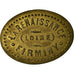 Moneta, Francia, La Renaissance, Firminy, 1 Franc, SPL-, Ottone, Elie:110.8