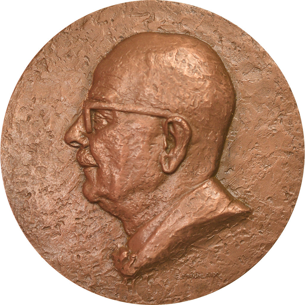 France, Medal, Pierre Combemale, Lille, Medicine, 1964, Morlaix, MS(63), Bronze