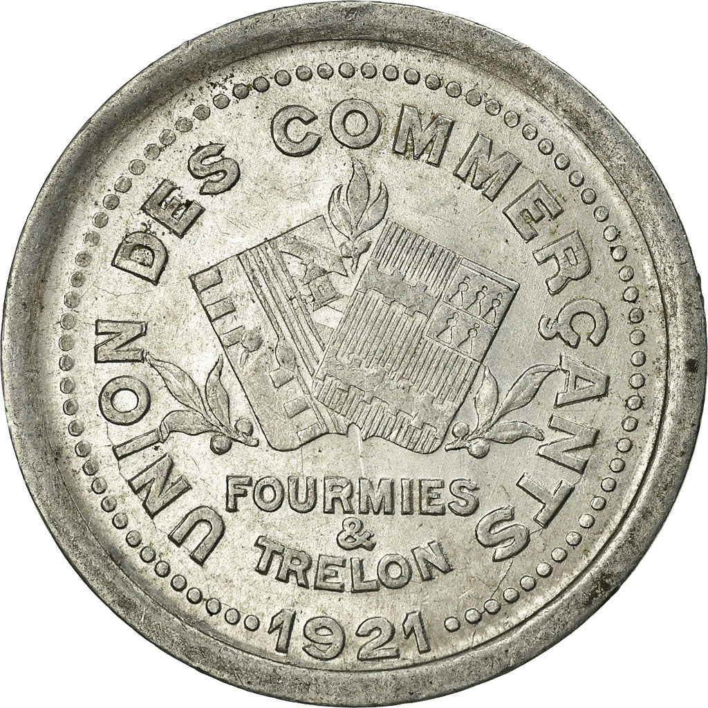 Monnaie, France, Union des commerçants, Fourmies et Trélon, Fourmies, 10