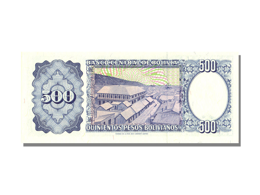Bolivia, 500 Pesos Bolivianos, 1981, KM #166a, 1981-06-01, UNC(65-70), C