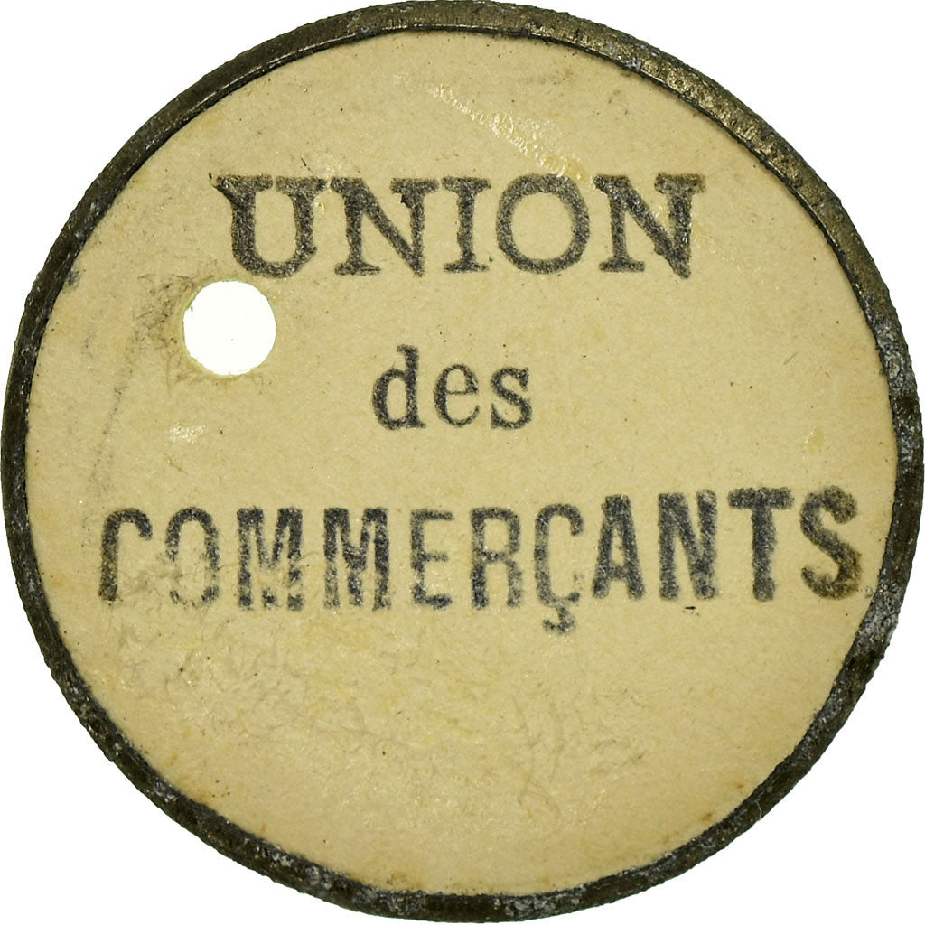 Monnaie, France, Union des Commerçants, Grenade, 5 Centimes, SUP, Carton