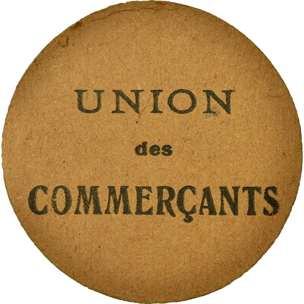 Coin, France, Union des Commerçants, Grenade, 10 Centimes, 1917, AU(55-58)