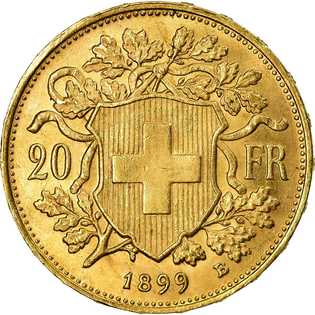 Moneda, Suiza, 20 Francs, 1899, Bern, EBC, Oro, KM:35.1