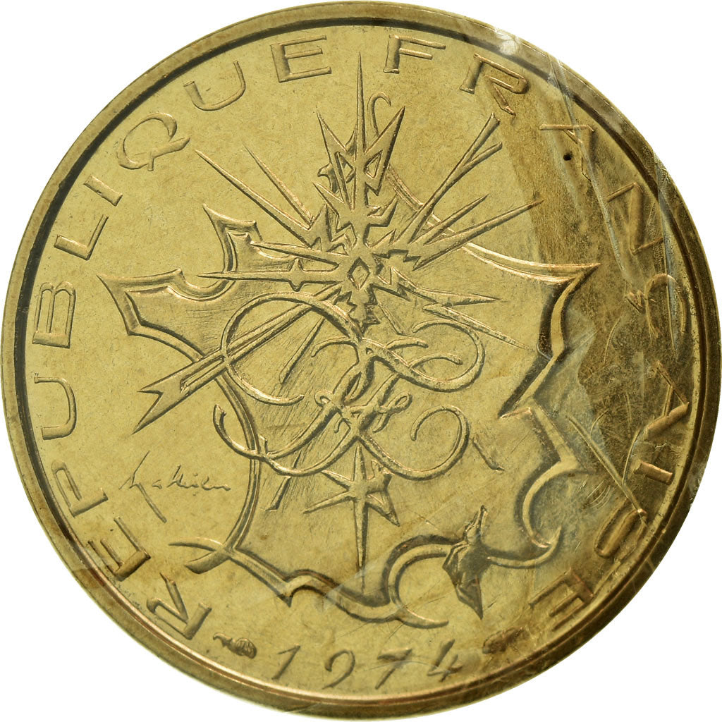 Moneta, Francia, Mathieu, 10 Francs, 1974, Paris, ESSAI, FDC, Nichel-ottone