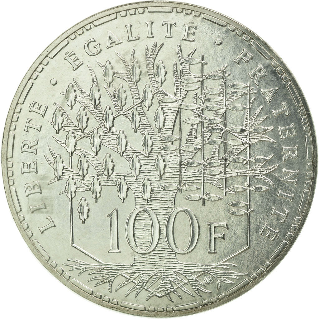 Coin, France, Panthéon, 100 Francs, 1982, Pessac, ESSAI, MS(65-70), Silver
