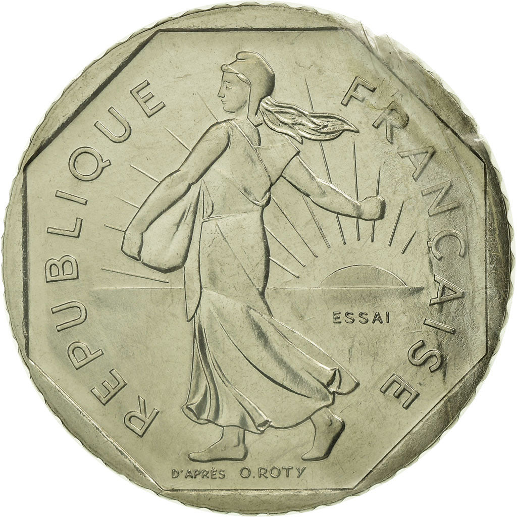 Monnaie, France, Semeuse, 2 Francs, 1978, Paris, ESSAI, FDC, Nickel