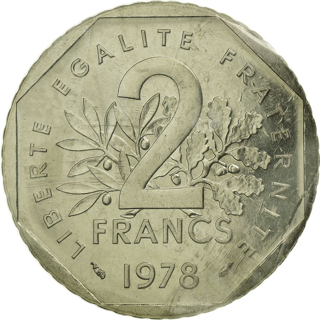 Monnaie, France, Semeuse, 2 Francs, 1978, Paris, ESSAI, FDC, Nickel